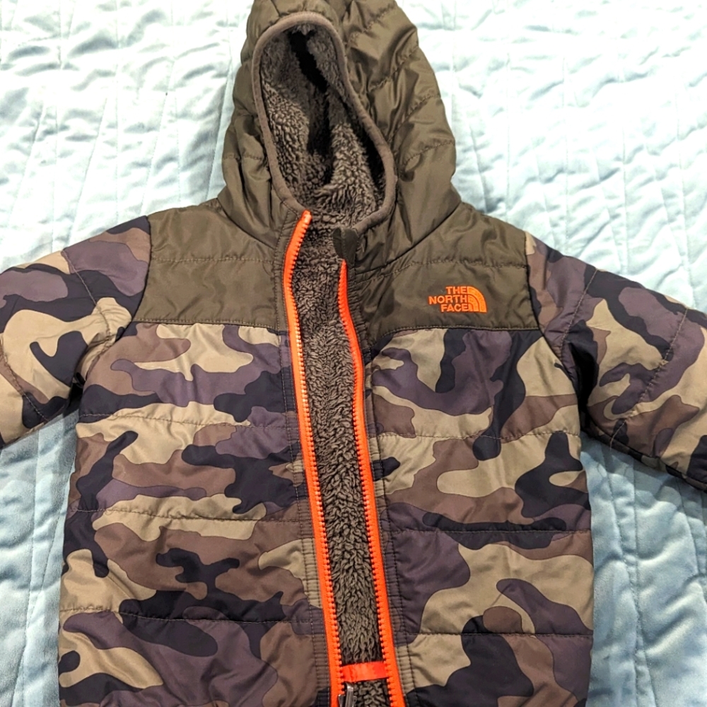 North face toddler reversible coat